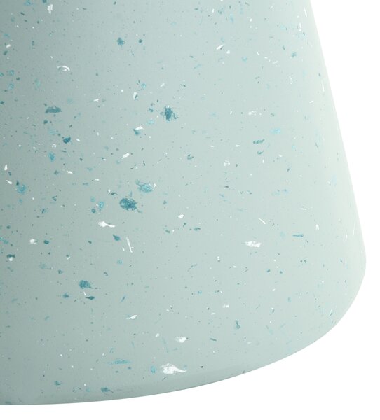 Odkládací stolek MINCIO 45 cm 45 cm Terrazzo efekt Zelené terrazzo