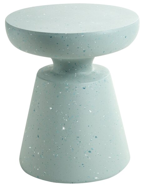 Odkládací stolek MINCIO 45 cm 45 cm Terrazzo efekt Zelené terrazzo