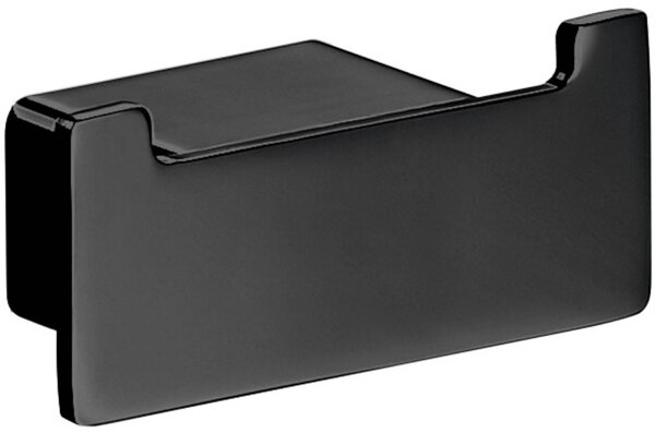 EMCO loft dvojitý háček, 70, 30, 33 mm, černý, 1 ks