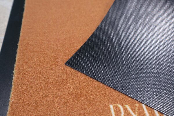 Mercury Flooring, TRHÁK: Rohožka Bydlíme u své kočky 40x60 cm, 40x60, oranžová