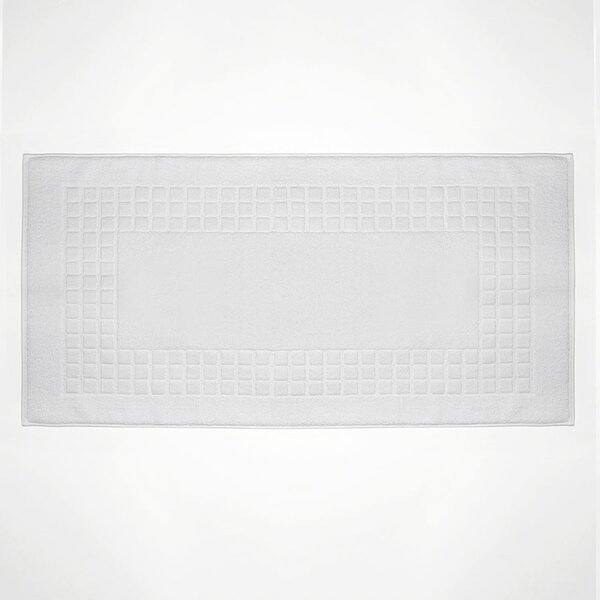 Koupelnová předložka King of Cotton® Barva: Bílá, Rozměry: 50 x 85 cm, Gramáž: 800 g/m²