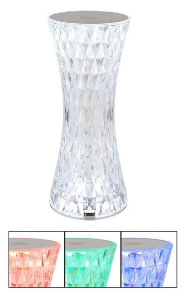 Globo 28073 - LED RGBW Dotyková stolní lampa GIXI LED/1W/5V 800 mAh