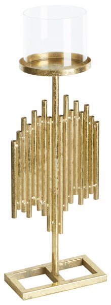 Svícen NIAS Kov 53 cm Zlatá