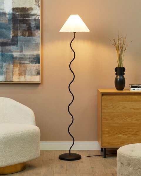 Stojací lampa JIKAWO Kov Černá