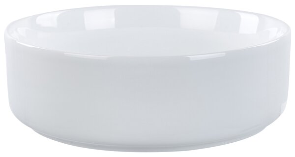 Umyvadlo na desku CALIG Bílá ⌀ 36 cm Keramika