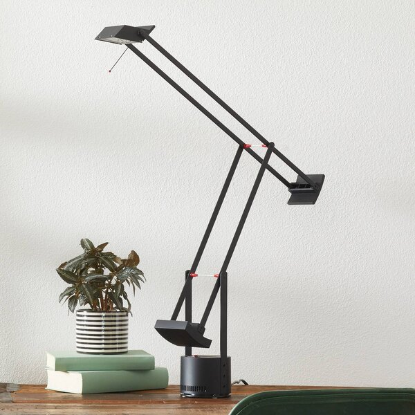 Artemide Tizio 35 lampa na psací stůl, Černá, Pracovna / kancelář, Hliník, Design