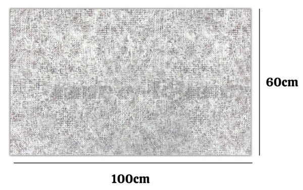 Samolepící panely na zeď, cena za kus, rozměr 100 cm x 60 cm, struktura stříbrná, IMPOL TRADE