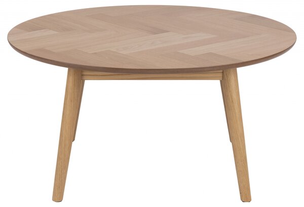 Design Scandinavia Konferenční stolek Nagano, 90 cm, dub