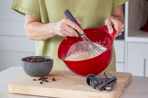 Sada odměrných lžic KitchenAid 5 ks, šedé KQG057OHCGG