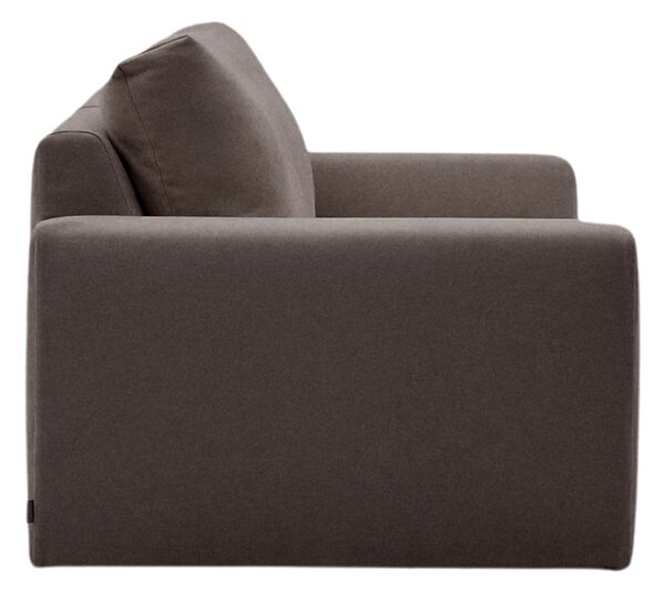 Kave Home Tmavě hnědá modulární pohovka Alea 220 cm