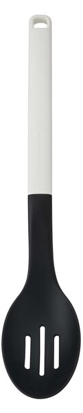 Lžíce na vaření KitchenAid Classic Collection 34 cm děrovaná bílá KHA004OHPNG