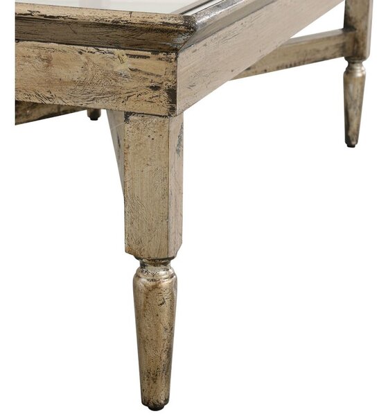 Cote Table Konferenční stolek 130 x 70 zrcadlový se skleněnou deskou