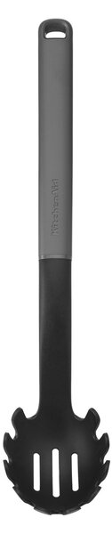 Naběračka na těstoviny KitchenAid Classic Collection 34 cm šedá KHA005OHCHGG