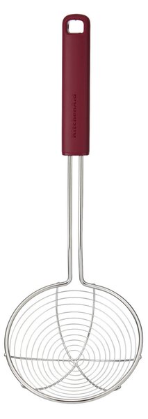 Naběračka drátěná KitchenAid Classic Collection 36,5 cm červená KHA010OHEREG