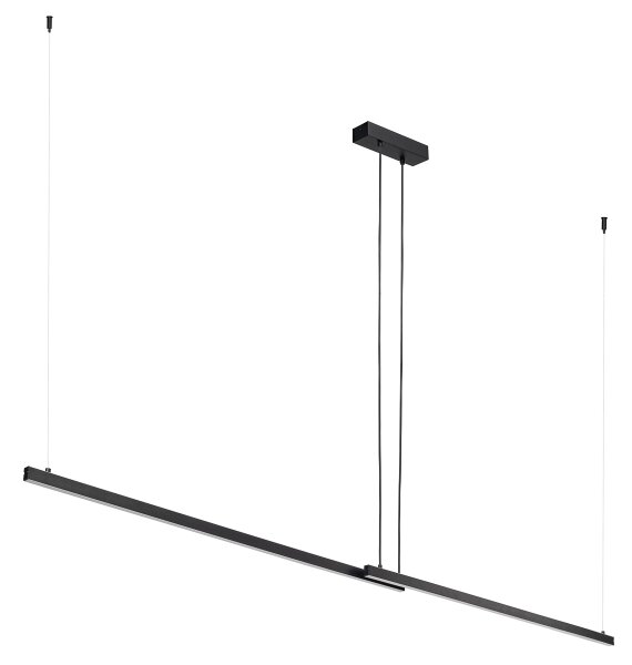 Argon 8838 - LED Lustr na lanku MIAMI LED/74W/230V 3000K černá