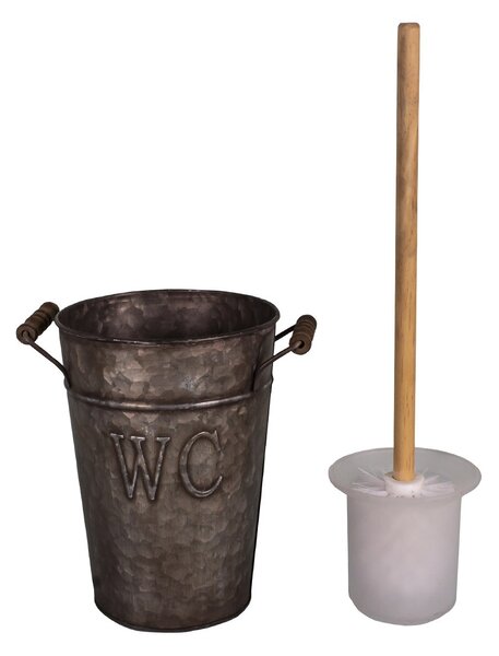 Antic Line WC kartáč s plechovou nádobou IIl