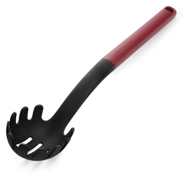 Naběračka na těstoviny KitchenAid Classic Collection 34 cm červená KHA005OHEREG