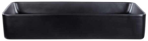 Umyvadlo na desku ULUA Černá 61 x 35 cm Keramika