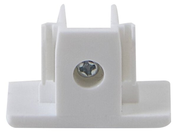 Lindby Systém lišt Linaro, Ø 7 cm, 3dílný, LED, bílá,, stmívatelný, Bílá / opál, Pracovna / kancelář, Hliník, Moderní
