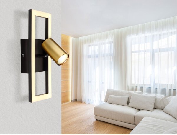 Globo GLB57032-1 LED bodové nástěnné svítidlo MARRIE | 12W integrovaný LED zdroj | 700lm | 3000K