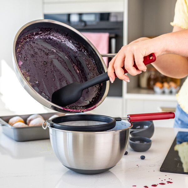 Stěrka nabírací silikonová KitchenAid Classic Collection 30 cm červená KHA030OHEREG
