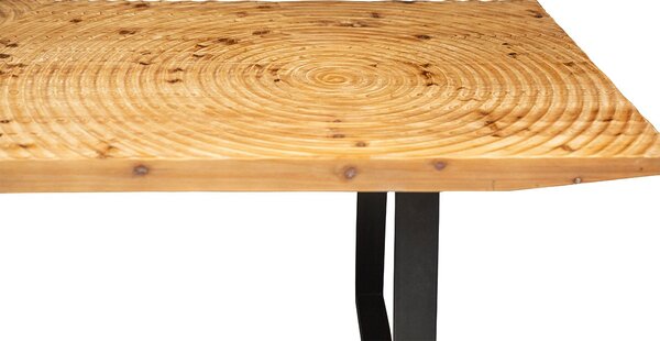 Antic Line Stůl 200 x 90 cm s kovovým podnožím barva Cire Miel
