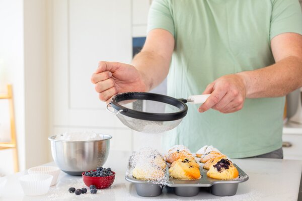 Sítko jemné KitchenAid Classic Collection 17 cm bílá KHA161OHPNG