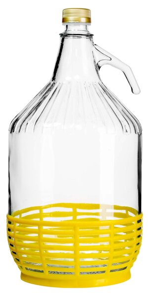 Skleněný demižon s víčkem TORO 5l