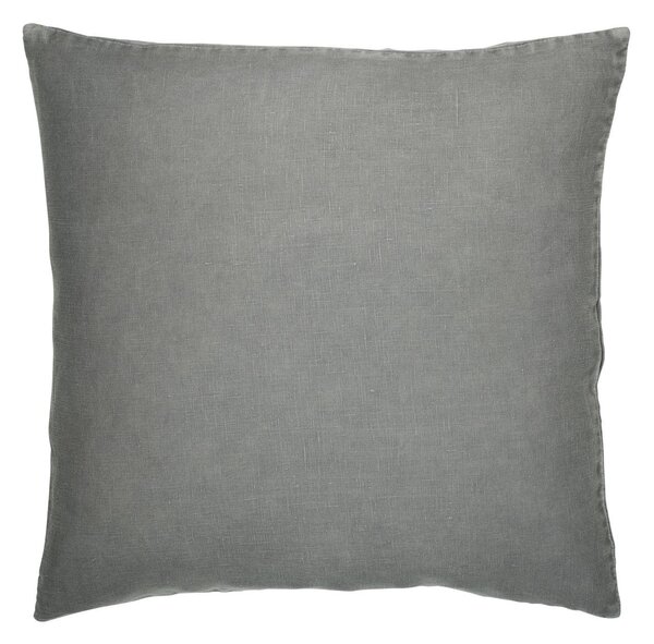 IB Laursen Lněný povlak na polštář 50 x 50 cm barva starokouřová