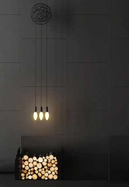 LED Žárovka FILAMENT C35 E14/4,5W/230V 3000K