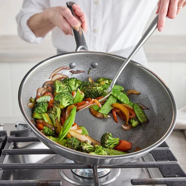 Pánev WOK 28 cm GreenPan APEX, nepřilnavá, nerezová CC010199-001
