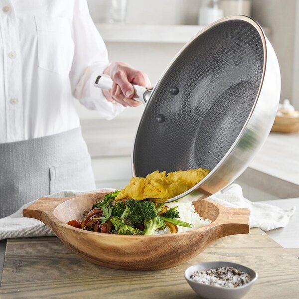 Pánev WOK 28 cm GreenPan APEX, nepřilnavá, nerezová CC010199-001