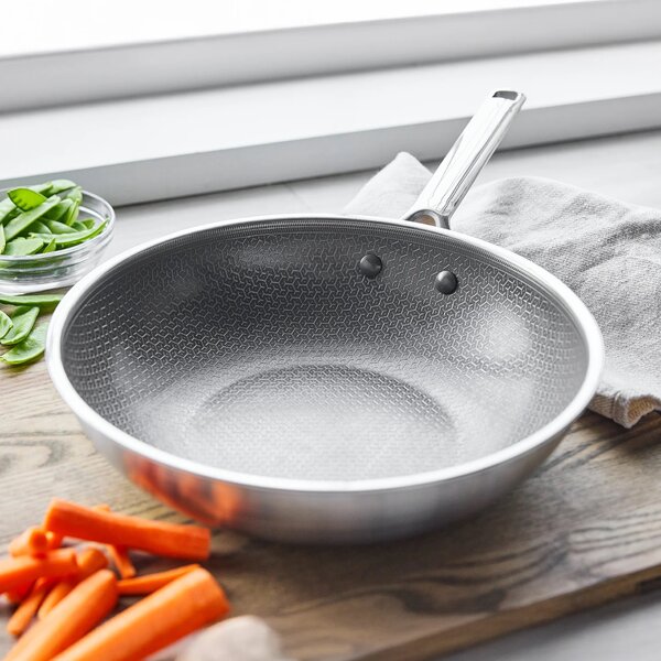 Pánev WOK 28 cm GreenPan APEX, nepřilnavá, nerezová CC010199-001