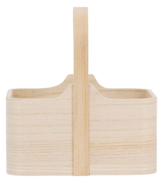 Cote Table Dřevěný košíček 20x12x21cm