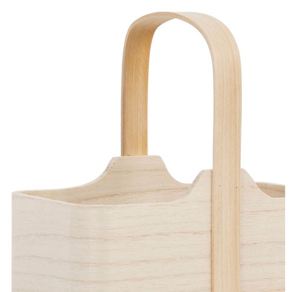 Cote Table Dřevěný košíček 20x12x21cm