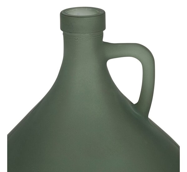 Cote Table Váza z recyklovaného skla v zelené barvě