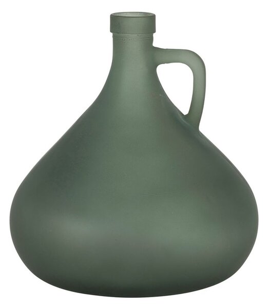 Cote Table Váza z recyklovaného skla v zelené barvě