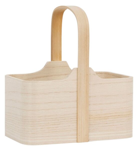 Cote Table Dřevěný košíček 20x12x21cm