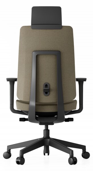 Kancelářská ergonomická židle K50 — černá Béžová