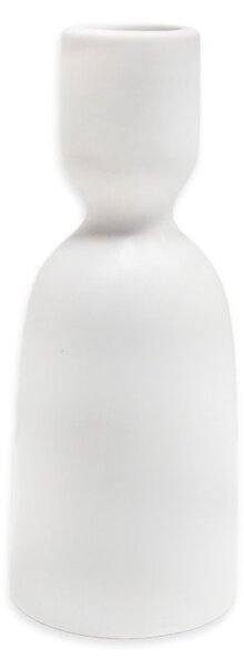 Porcelánový svícen 13 cm bílá