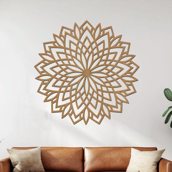 Mandala DOBRÉ NÁLADY | Rozměry (cm): 40x40 | Zvolte barvu dekoru: Černá
