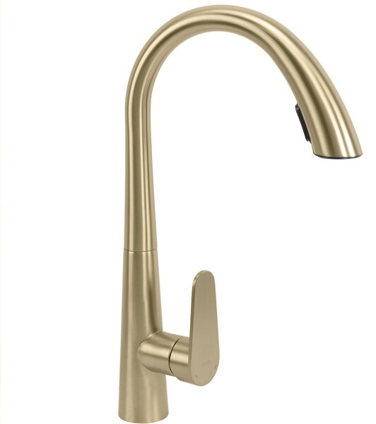 Kuchyňská baterie REA Ross BRUSH GOLD