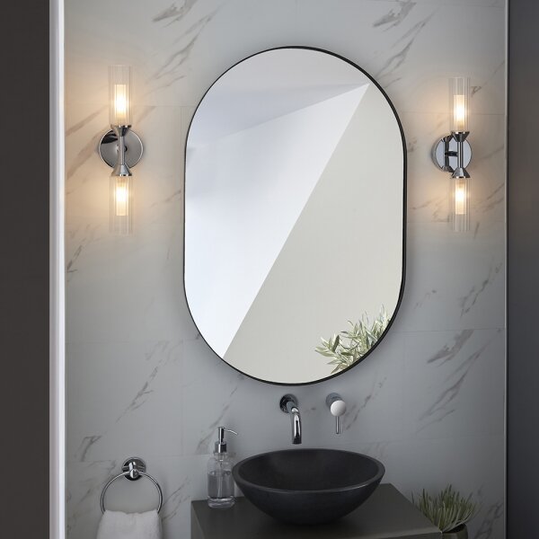 Endon 97172 - Koupelnové nástěnné svítidlo NATORI 2xG9/3W/230V IP44 lesklý chrom