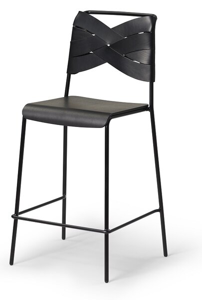 Barová stolička Torso černá