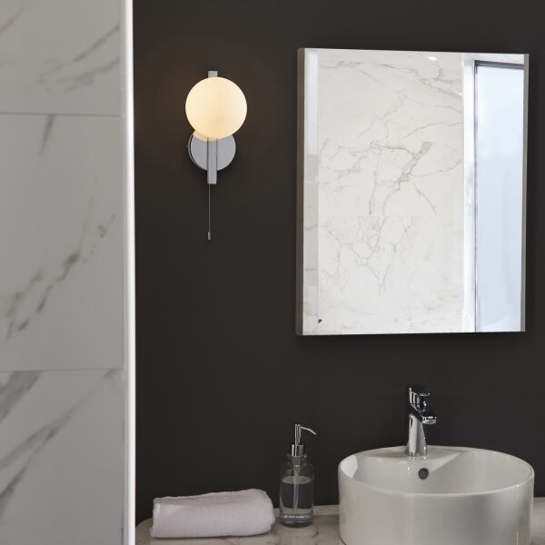 Endon 94080 - Koupelnové nástěnné svítidlo SPA 1xG9/3W/230V IP44 lesklý chrom