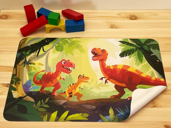 PokojovaDekorace.cz, Dětské prostírání - 093, Dinosaurus, 43x30cm