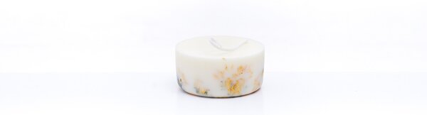 Vonná svíčka ze sójového vosku NATURELLA - Měsíček lékařský velikost: malá svíčka, ⌀8cm x 4cm