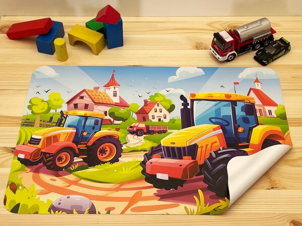 PokojovaDekorace.cz, Dětské prostírání - 091, Traktor, 43x30cm