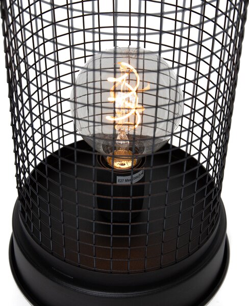 Moderní stolní lampa šedá 52 cm - Horario