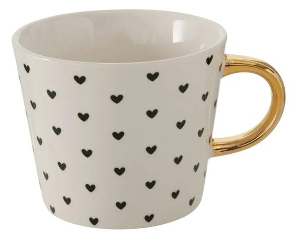 Porcelánový hrnek 310 ml - se srdíčky